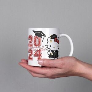 PROM 2024 MUG HELLO KITTY GRAD 11onz